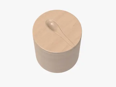 Powder Container 3D model
