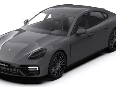 Porsche Panamera Turbo S 2022 3D model