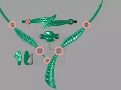 WOMEN TEAM SET 3D print model