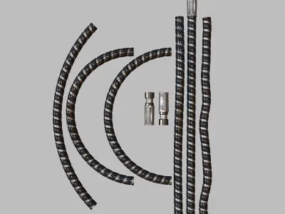Cable wire V2 3D model