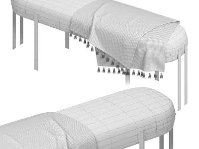 Bench Max Keyes  3D model