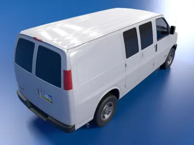 chevrolet express 3D model