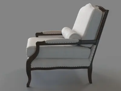 Brussels Club Chair 3D model