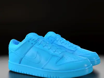 Nike Dunk Low  3D print model