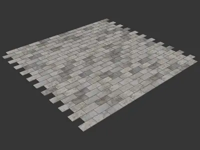 Tile Travertine 3D model