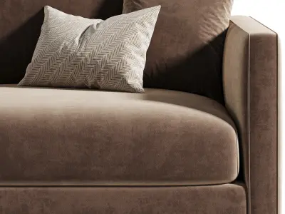 Beaumont sofa 3D model