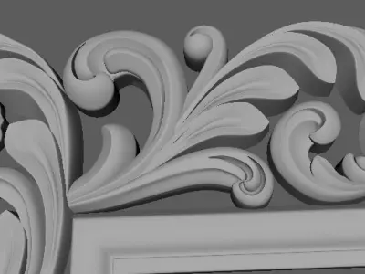 mirror 3d model for cnc machines 3D model