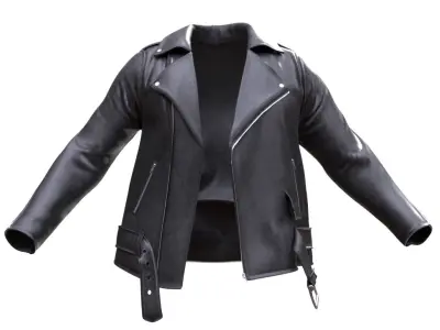 Jacket 25 - All MH Bodies - UE5 Skeletons - Rigged Low-poly 3D model
