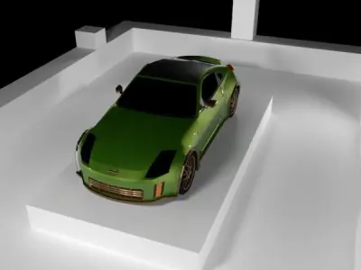 Nissan z350 3D model