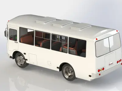 Bus PAZ-320530-04 3D model