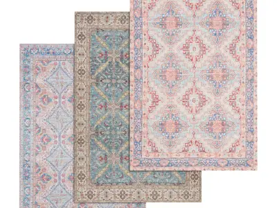 Rug Set 435 3D model