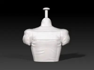 Long NFL Football Helmet Stand 3D print model 3D print model