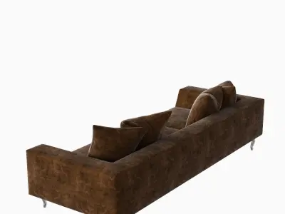 ZLiq Doubel Seater sofa by Marcel Wanders 3D model