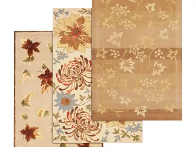 Rug Set 2290 3D model