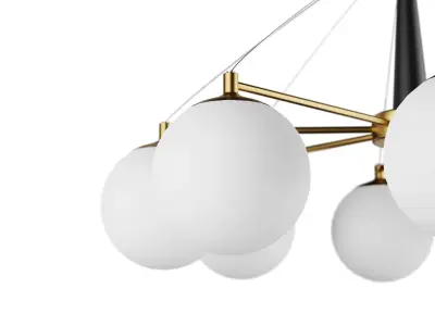 Kda-4025 Chandelier Lamps 3D model