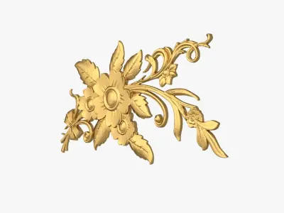 Classic decor ornament 264 3D model