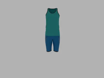 Sport Suit Low-poly 3D model purchase