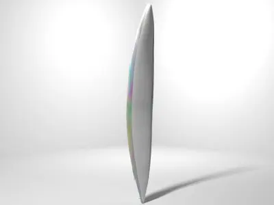 Surfboard - Type 5 3D model