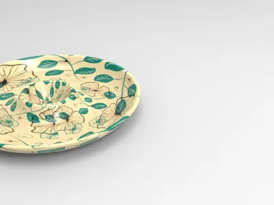 Stori Egg Stand Low-poly 3D model