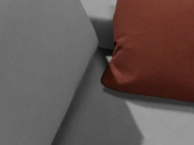 Modern Arena Sofa Free 3D model