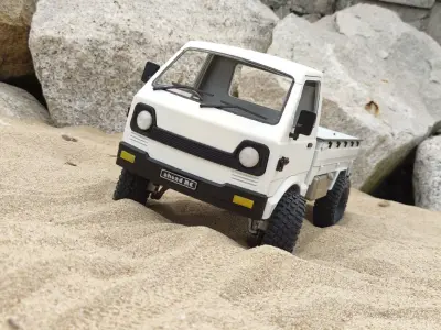 Crawler Kei Cab - 1-10 RC body 3D print model