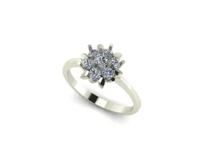 Gift ring for Women 3D print model