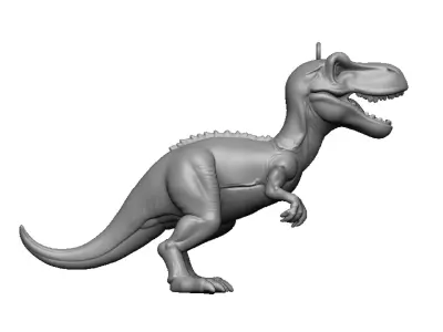 dinosaur pendant 3D print model