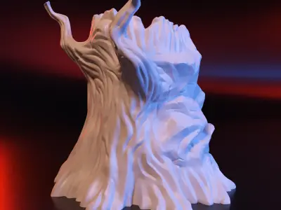 Vase  stump  3D print model