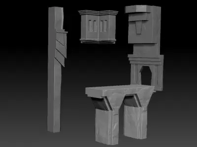 BookNook Lamp The Hobbit Erebor the Battle of Torrin and Smaug 3D print model