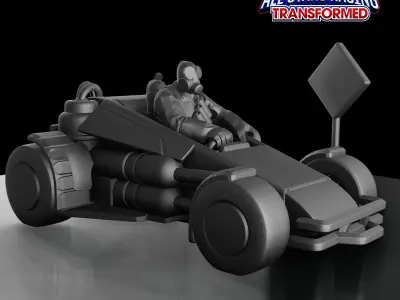 PYRO - TEAM FORTRESS 2 - SONIC and ALL-STARS RACING TRANSFORMED 3D print model