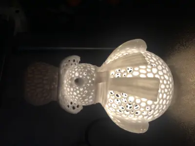pupazzo di neve Free 3D print model