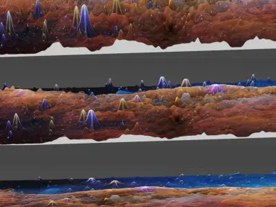 Low Res James Webb deep sky object 3d software analysis Free 3D print model