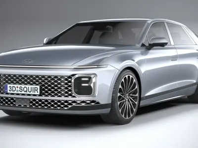 Hyundai Grandeur 2023 3D model