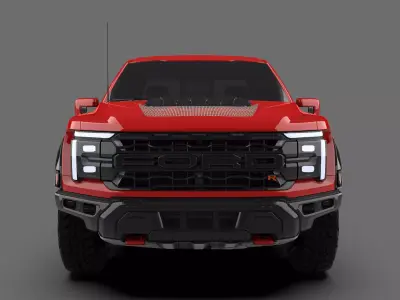Ford F-150 Raptor R 2025 3D model