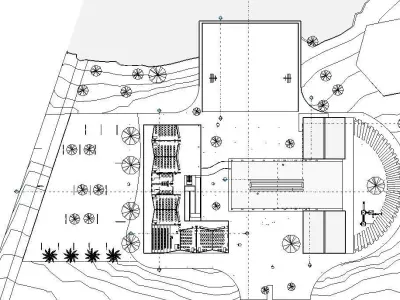 School and Kindergarten compelete revit project 3D model
