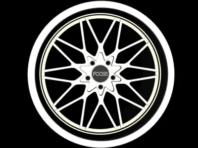 Wheel FOOSE F251 PHOENIX 3D model