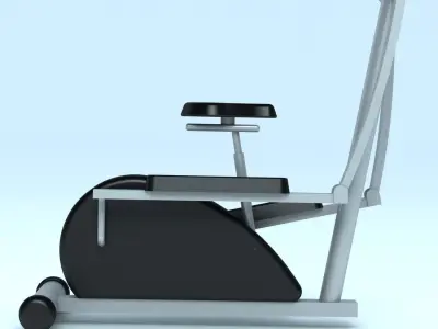 Fitness Bike 3D model