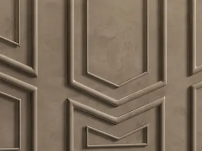 Panel 3D model 2