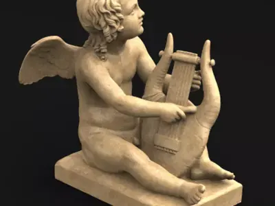 Angel Cupid 3D Model 3D print model