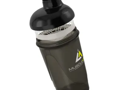 Protein Shaker Mixer - For Corona Renderer C4D 3D model