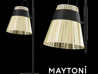 Table lamp Trento MOD614TL-01BS Maytoni Modern Free 3D model