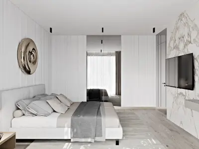 Bedroom Scene  3D model