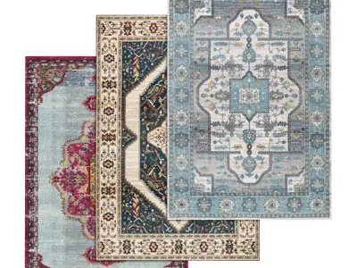 Rug Set 1608 3D model