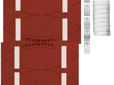 FootBall Free low-poly 3D model