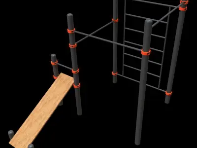 Workout 3D model