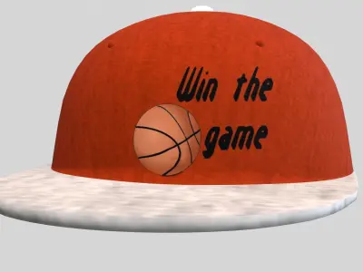 basketball cap 3D model