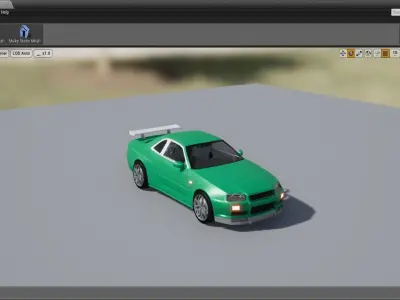 Advanced Race Car Pack 1  Low-poly 3D model