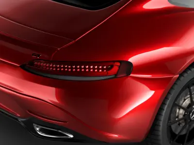 Mercedes-AMG GT 3D model