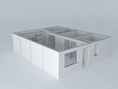 Stage 2  house  desing Free 3D model
