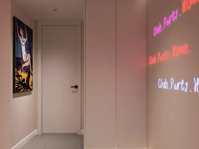 Luxury living room dining room interior scenes 48 3D model